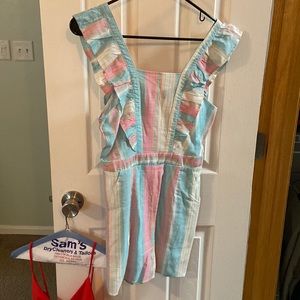 Sleeveless multi colored romper from Vici